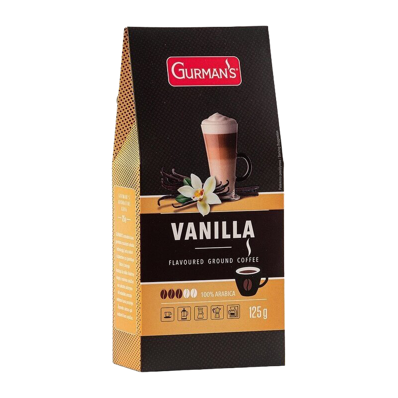 Kawa mielona aromatyzowana Vanilla 125 g